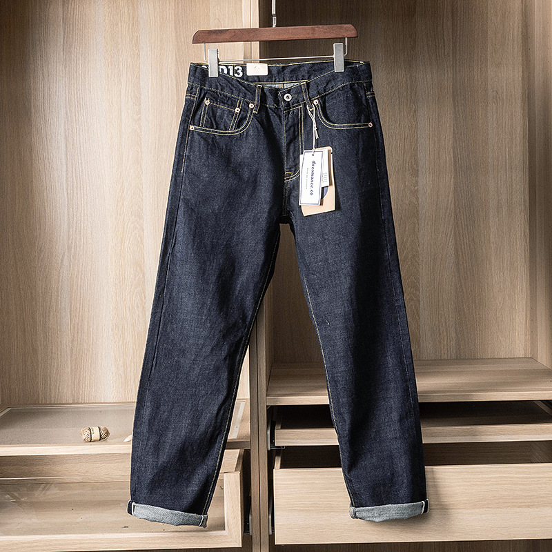 Levis Jeans 501 - Celana Jeans Denim Selvedge Biru Jepang